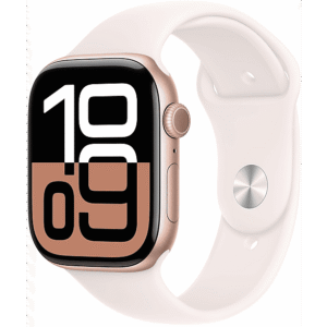 APPLE Watch Series 10 — Smartwatch, Aluminio, Rosa, M/L