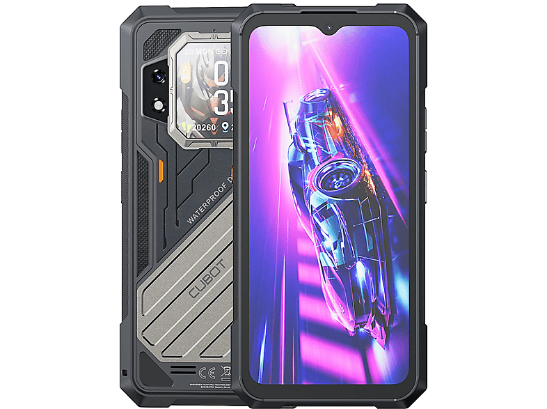 CUBOT — CUBOT KingKong X, Black, Móvil Android, 256 GB, 16 GB RAM, 6,583" IPS, MediaTek Dimensity 7050, 10200 mAh, Octa-Core Processor - 64 Bits