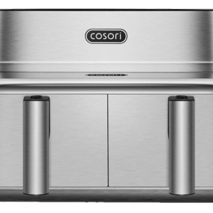 COSORI Iconic Dual — Freidora de aire, Plata, 8.6 l, 2700 V, 30 °C - 230 °C