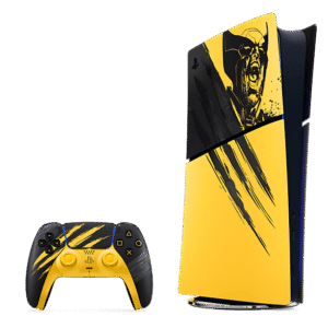 SONY PS5 Slim Digital Edition: Edición Limitada Battle Yellow de Marvel's Wolverine — Consola, 825 GB SSD, Amarillo, 4K, 1 mando