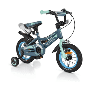 BYOX Prince de 12 pulgadas — Bicicletas para niños, marco: 19 cm, Acero, gris-azul
