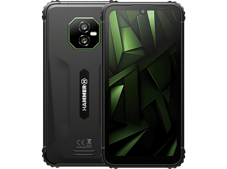 HAMMER TEL001056 — Smartphone, Negro, 128 GB, 6 GB RAM, 5000 mAh