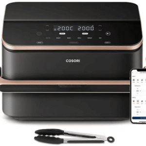 COSORI KOSP0027EUN DUAL BLAZE TWINFRY 10L — Freidora de aire, 2800 W, Negro