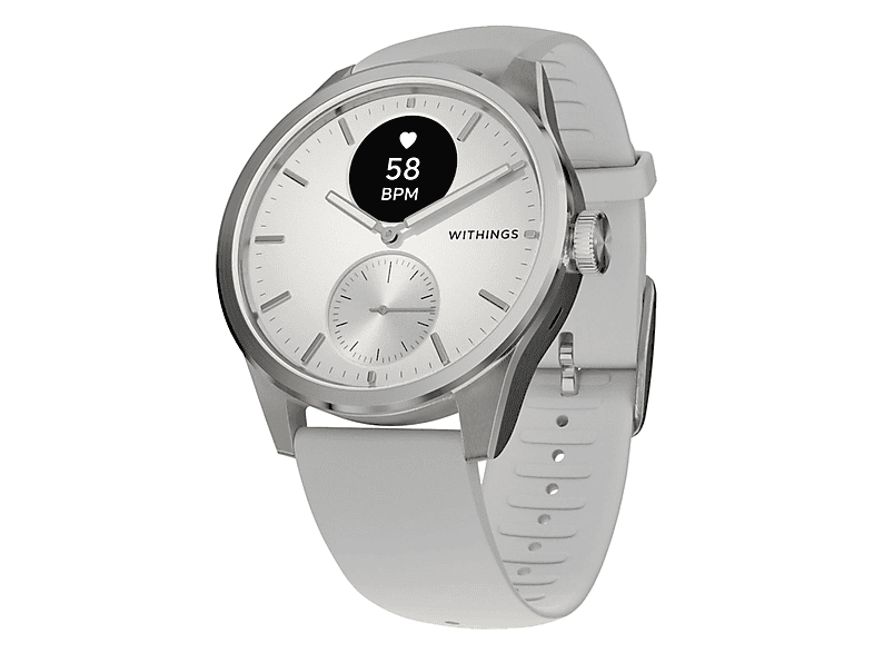 WITHINGS WI-HWA10-MODEL5 — Smartwatch, Silicona, Blanco