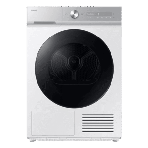 SAMSUNG Bespoke AI DV90DB8845GHU3 — Secadora bomba de calor, 9 Kg, 19 programas, Blanco, OptimalDry A