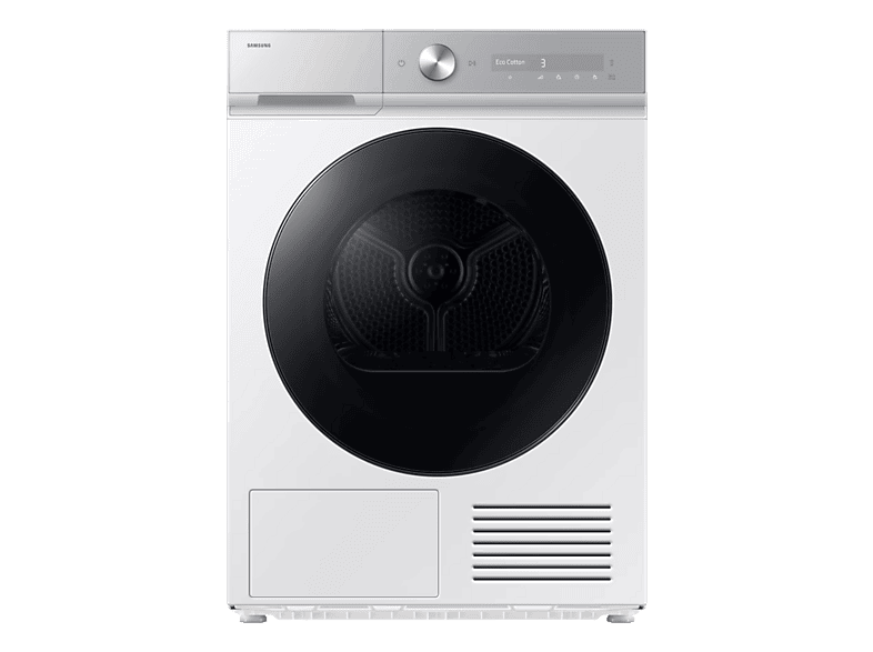 SAMSUNG Bespoke AI DV90DB8845GHU3 — Secadora bomba de calor, 9 Kg, 19 programas, Blanco, OptimalDry A