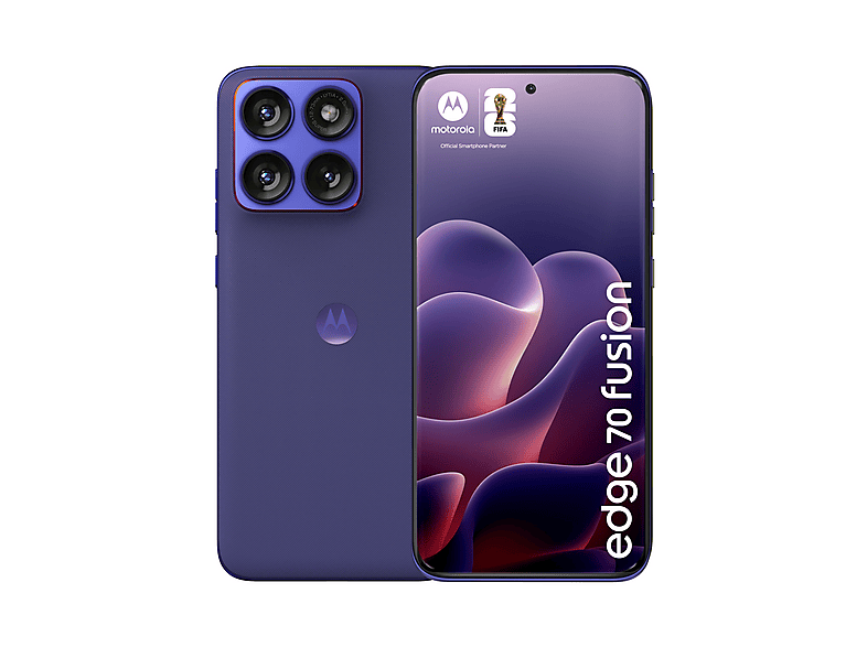 MOTOROLA Edge 70 Fusion — Smartphone, Azul, 256 GB, 8 GB RAM, 144 Hz