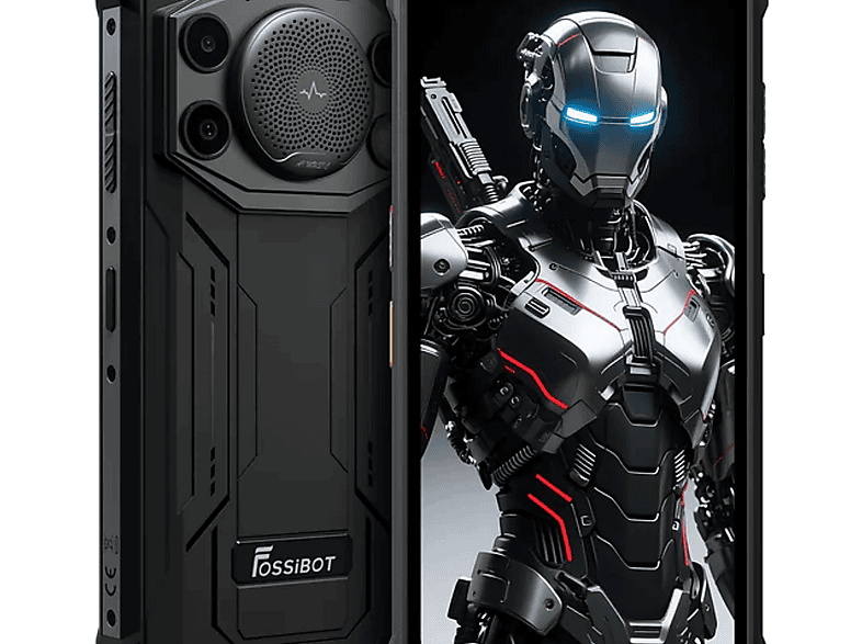 FOSSIBOT F110 Pro 5G — Smartphone, Negro, 128 GB, 8 GB RAM, 10000 mAh