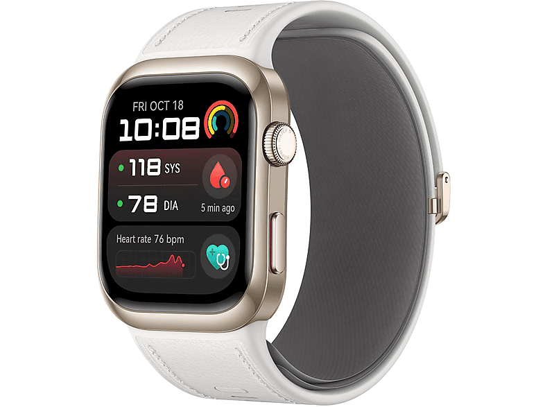 HUAWEI WATCH D2 WHITE — Smartwatch, 26.5 mm, Aluminio, Blanco