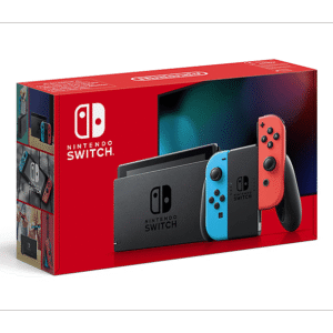 NINTENDO CONSOLA SWITCH AZUL/ROJO NEON — Consola Nintendo Switch, 32 GB