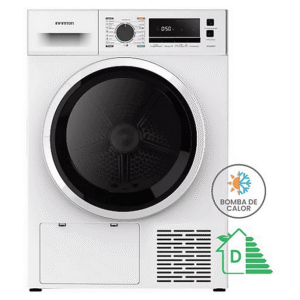 INFINITON SD-BC9DWP — Secadora Bomba de Calor, 9 kg, 16 programas, Blanco