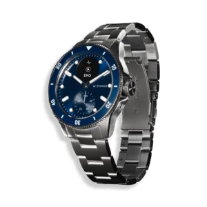 WITHINGS SCANWATCHHORIZONBLUE — Smartwatch, Azul, Acero inoxidable