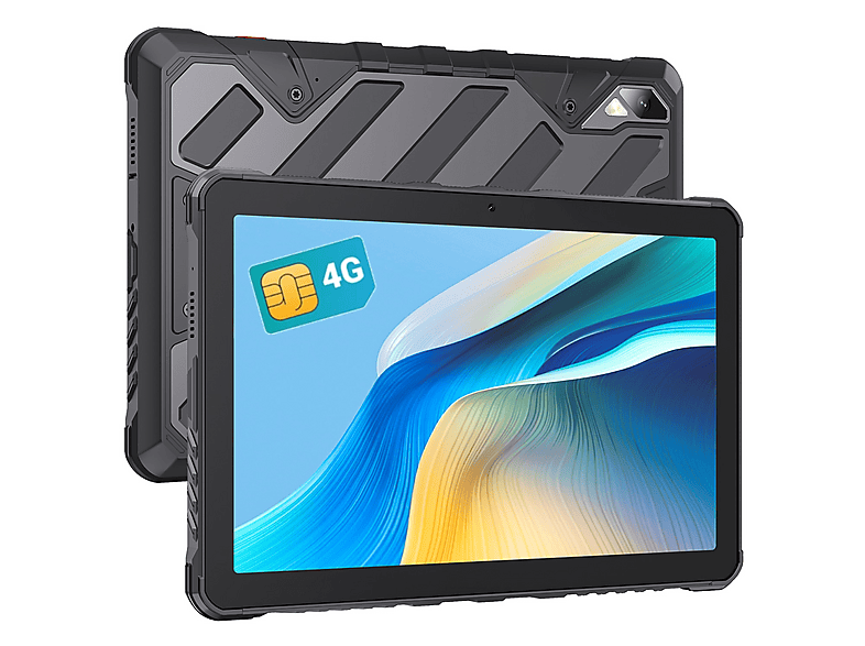 CUBOT TAB KingKong 2 — Tablet, 256 GB, Black, 8 GB RAM, 10,95" Full-HD+
