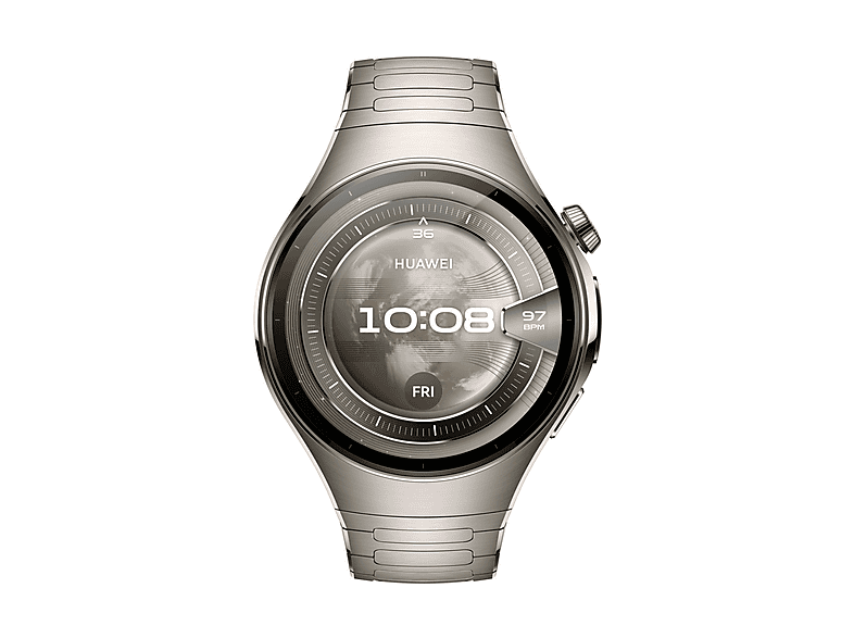 HUAWEI WATCH 5 46MM TITANIUM — Smartwatch, Titanio, Plata