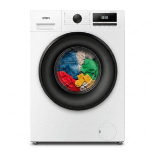 SVAN OL84ADW00 — Lavadora carga frontal, 8 kg, 15 programas, Blanco