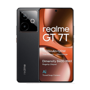 REALME GT7T 6.8P/5G/8N/12+512GB/B — Smartphone, Negro, 12 GB RAM, 7000 mAh, Móvil Android