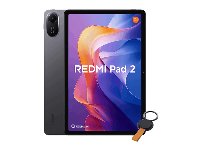 XIAOMI Redmi Pad 2 + Ring Holder — Tablet, 4 GB RAM, 256 GB, 11" 2.4K, Dolby Atmos,MediaTek Helio G100 Ultra