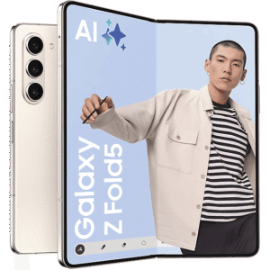 SAMSUNG Z FOLD5 7.6P/5G/8N/12+256GB/W — Smartphone, 12 GB RAM, 120 Hz, Snapdragon, 4,400 mAh