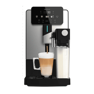 CECOTEC Cremmaet Latte — Cafetera superautomática, 1300 W, Negro, 19 bar, 400 ml