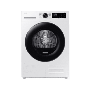 SAMSUNG DV90DG52A0AEEP — Secadora bomba de calor, 9 kg, 10 programas, Blanco, Bomba de calor