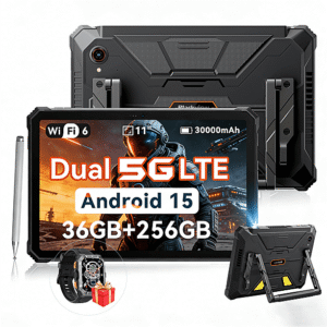 BLACKVIEW Active 12 PRO 5G — Tablet, 256 GB, Negro, 12 GB RAM, 11" Full-HD+