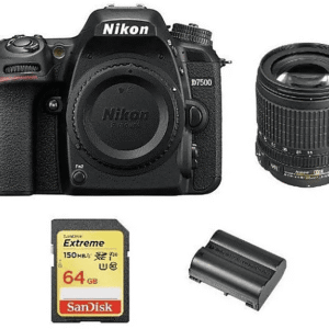 NIKON D7500 — Cámara digital, Multicolor, 18 megapixel, 4K 3840p (ref. 133674639)