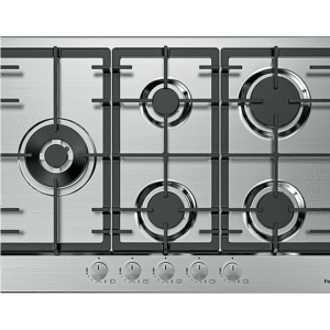 FOSTER 7018032 — Placa de gas, 750 mm, 5 zone(s) zonas, LPG (Propane/Butane), Acero inoxidable