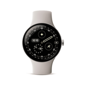 GOOGLE Pixel Watch 4 — Smartwatch, Aluminio, Blanco, S/L