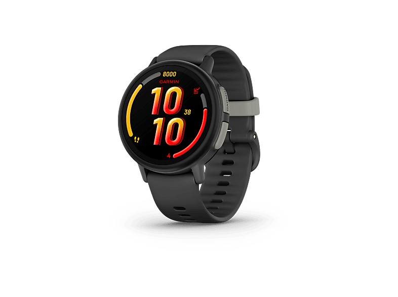 GARMIN Bounce 2 LTE — Smartwatch infantil, Caja de 43mm, Negro, Pantalla AMOLED brillante a color de 1.2", Correa de Silicona