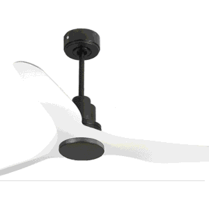 PURLINE ThassosD127C0464566 — Ventilador de techo, 6 velocidades, Negro