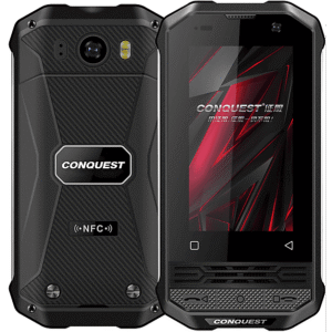DAM ELECTRONICS Mini Rugerizado F2+ 4G — Smartphone, 6GB RAM + 128GB. Pantalla 3''. GPS. IP68 3 PROOF LEVEL, Negro, 128 GB, Android 12