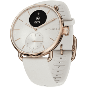 WITHINGS ScanWatch 2 — Smartwatch, Dorado, Acero inoxidable