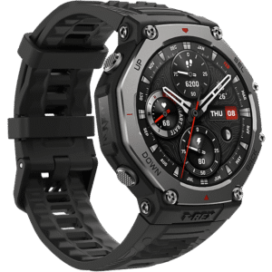AMAZFIT T-Rex 3 — Smartwatch, Táctil, Silicona, Onyx, 1.5" AMOLED