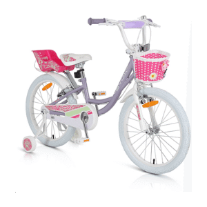 BYOX Moda — Bicicletas para niños, marco: 22 cm, Acero, lila