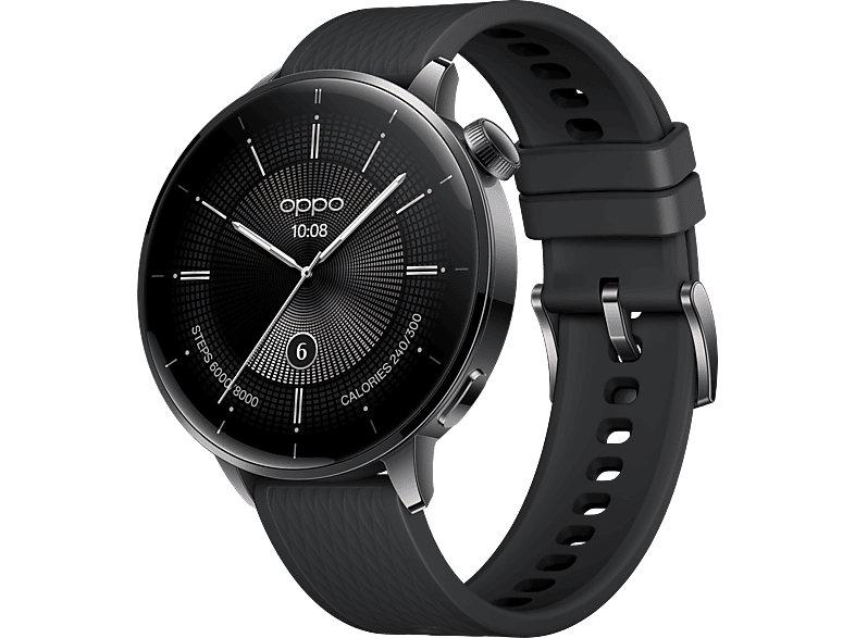 OPPO Watch X2 Mini — Reloj deportivo, 335 mm, 130mm-210mm, Negro, Acero inoxidable