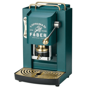 FABER PROBRITISHOTT — Cafetera de cápsulas, 500 W, Verde, 15 bar