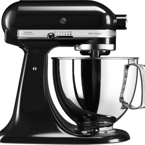 KITCHENAID 5KSM125EOB — Robot amasador, 300W, 4.8L, Negro