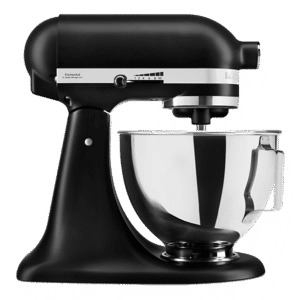 KITCHENAID 5KSM95PSEBM — Robot amasador, 250 W, 4.3 l, 58-220 RPM, Cabezal Inclinable