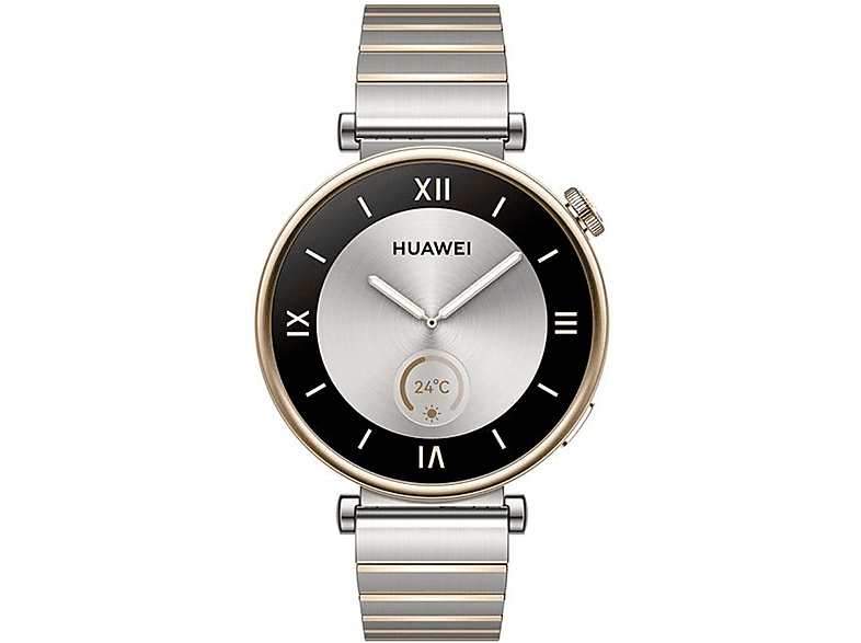 HUAWEI WATCH GT4 41MM ELEGANT SILVER — Smartwatch, 120-190 mm, Gold, Acero inoxidable