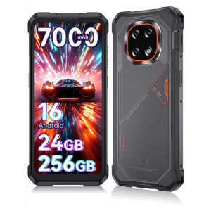CUBOT — CUBOT KingKong ES 5, Grey, Móvil Android, 256 GB, 12 GB RAM, 6,88" IPS, Unisoc SC T620, 7000 mAh, Octa-Core Processor - 64 Bits