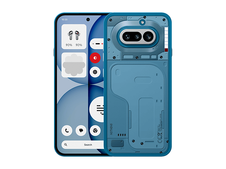 NOTHING PHONE 4A 6,8/5G/8N/12+256 BL — Smartphone, Azul, 256 GB, 12 GB RAM, 5400 mAh
