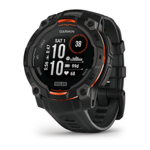 GARMIN Garmin Instinct 3 Solar — Smartwatch, Negro, Fibre Reinforced Plastic (FRP)