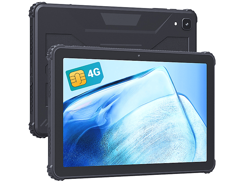 CUBOT TAB KingKong 4G — Tablet, 256 GB, Black, 8 GB RAM, 10,1" Full-HD+