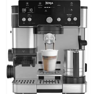 NINJA ES501EU — Máquina espresso, 1650 W, Negro, 9 bar, 1 tazas