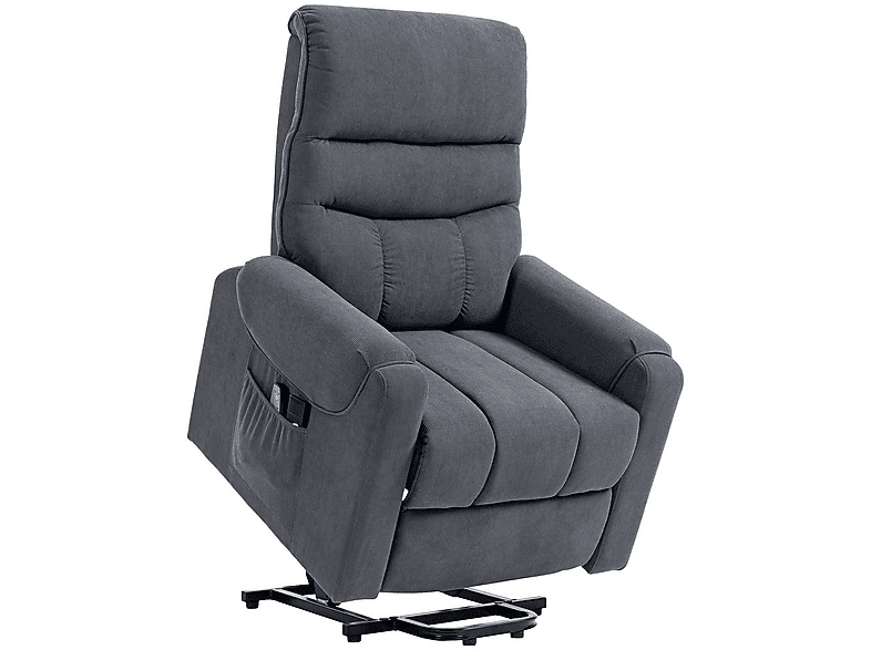 HOMCOM 713-090V92GY — Sillón levanta personas, 42,6 kg, Gris