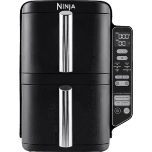 NINJA SL300EU — Freidora de aire, 2470 W, Negro, 7.6 l dividido en 2 bandejas