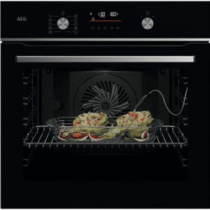 AEG Series 5000 OA5PB531AB — Horno convencional, Integrable, Pirolítico, 59,5 cm, Negro