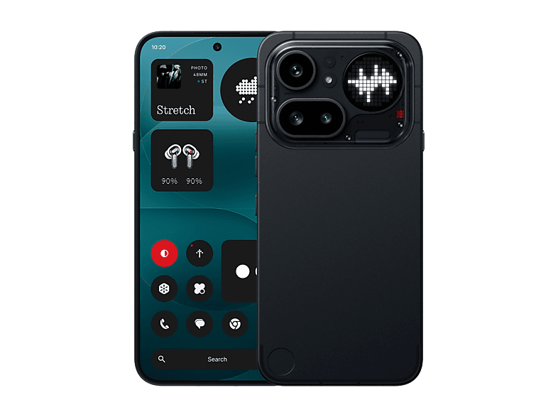 NOTHING PHONE 4A PRO 6,8/5G/8N/8+128 B — Smartphone, Negro, 128 GB, 8 GB RAM, 5080 mAh