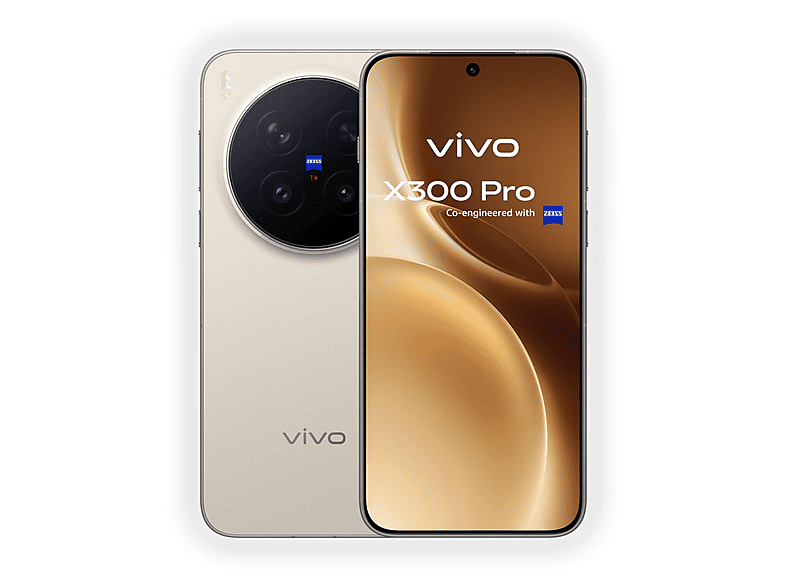 VIVO X300 PRO 6.78P/5G/8N/16+512GB/BR — Smartphone, 16 GB RAM, 6,78" AMOLED 120 Hz, 5440 mAh, Dune Brown