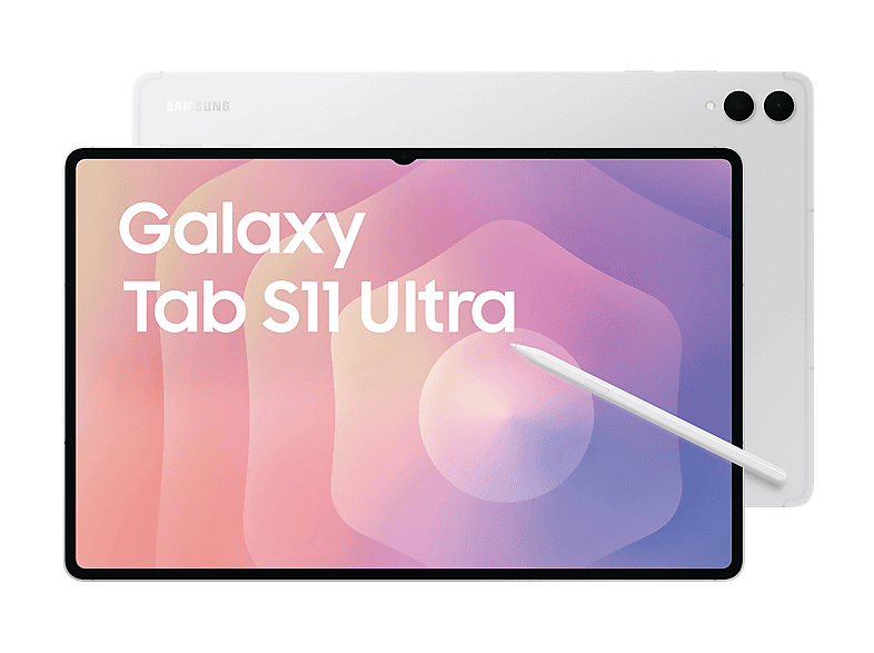 SAMSUNG Galaxy Tab S11 Ultra — Tablet, 256 GB, Plata, 12 GB RAM, 14" WQXGA+